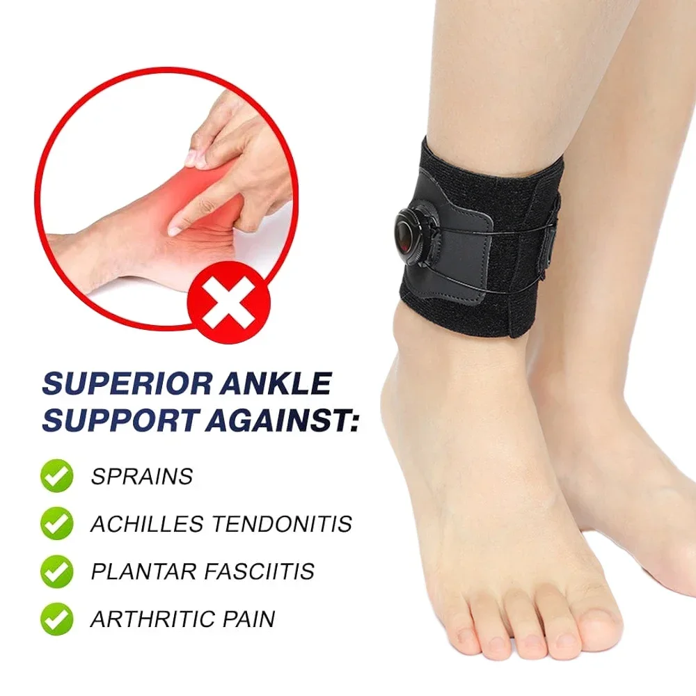 1PC Achilles Strap Ankle Support for Achilles Tendonitis Support Brace for Men Women Neoprene Ankle Running