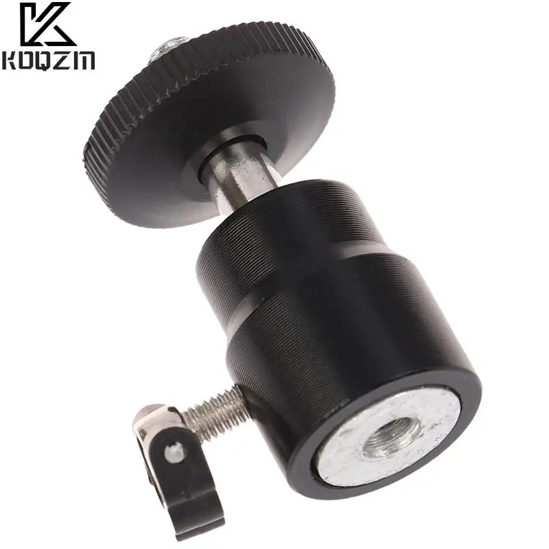 Camera Tripod LED Light Flash Tripod Bracket Holder Mount 1/4 Hot Shoe Adapter Cradle Ball Head