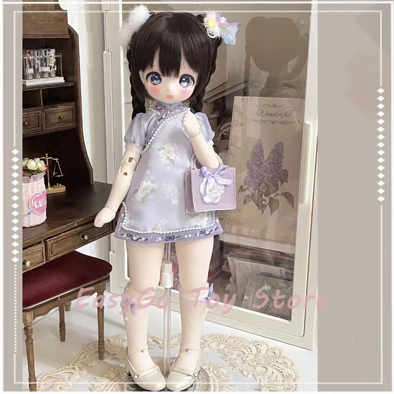 

Одежда для куклы Bjd 1/4 аксессуары для кукол 1/6 Yosd Ципао стая Одежда для куклы наряд подарок Diy Одежда подарок для детей