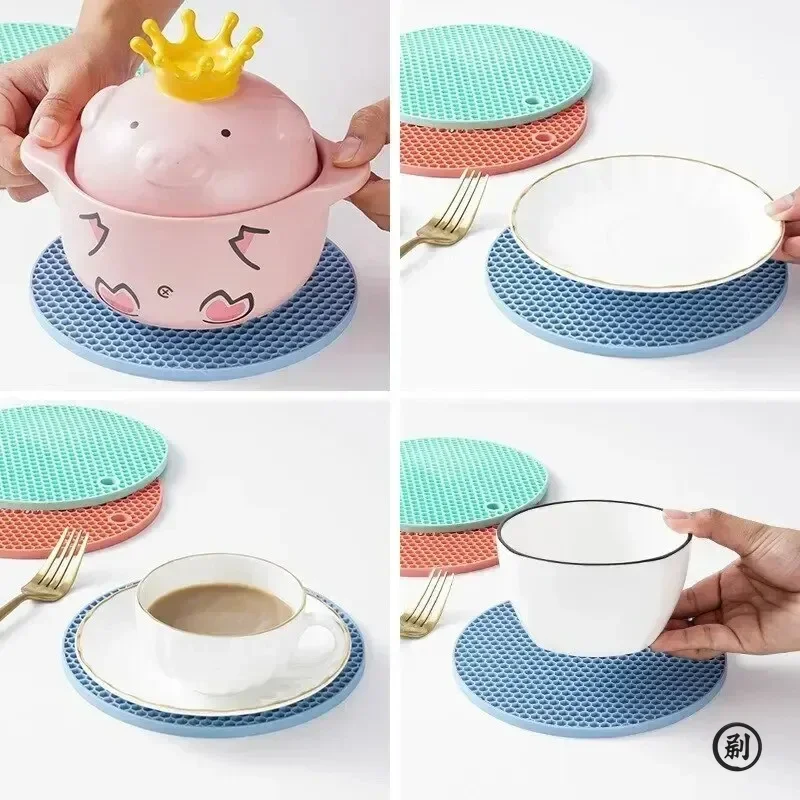 Round Silicone Cup Coaster 3