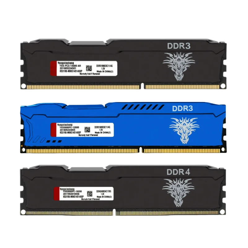 YONGXINSHENG Ram DDR3 4 ギガバイト 8 ギガバイト 2 ギガバイト