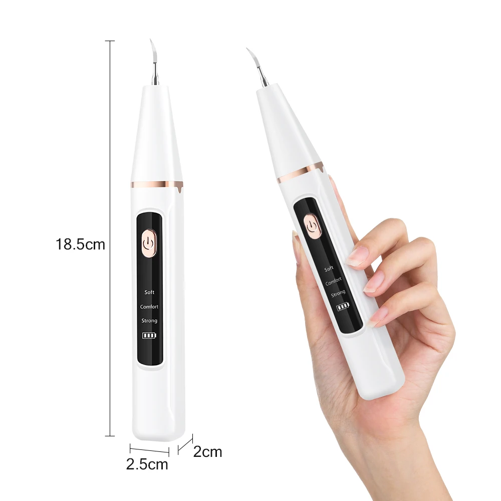 Dental Scaler For Teeth Tartar Remover Electric Teeth Cleaner Tooth Calculus Pla