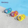 Bestway 22048 3 Colours/1pc Pool Goggles, Glass Diving Goggles, Adult Swimming Goggles with Nose Mask, Professional Snorkelling 4