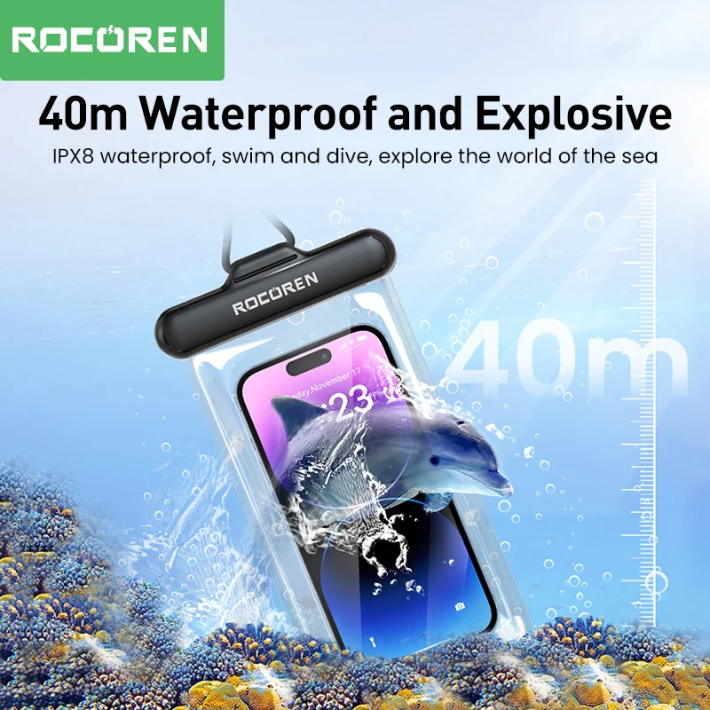 Phone Case Waterproof For iPhone 14 13 Pro Samsung Xiaomi Universal Pouch Protection Cover