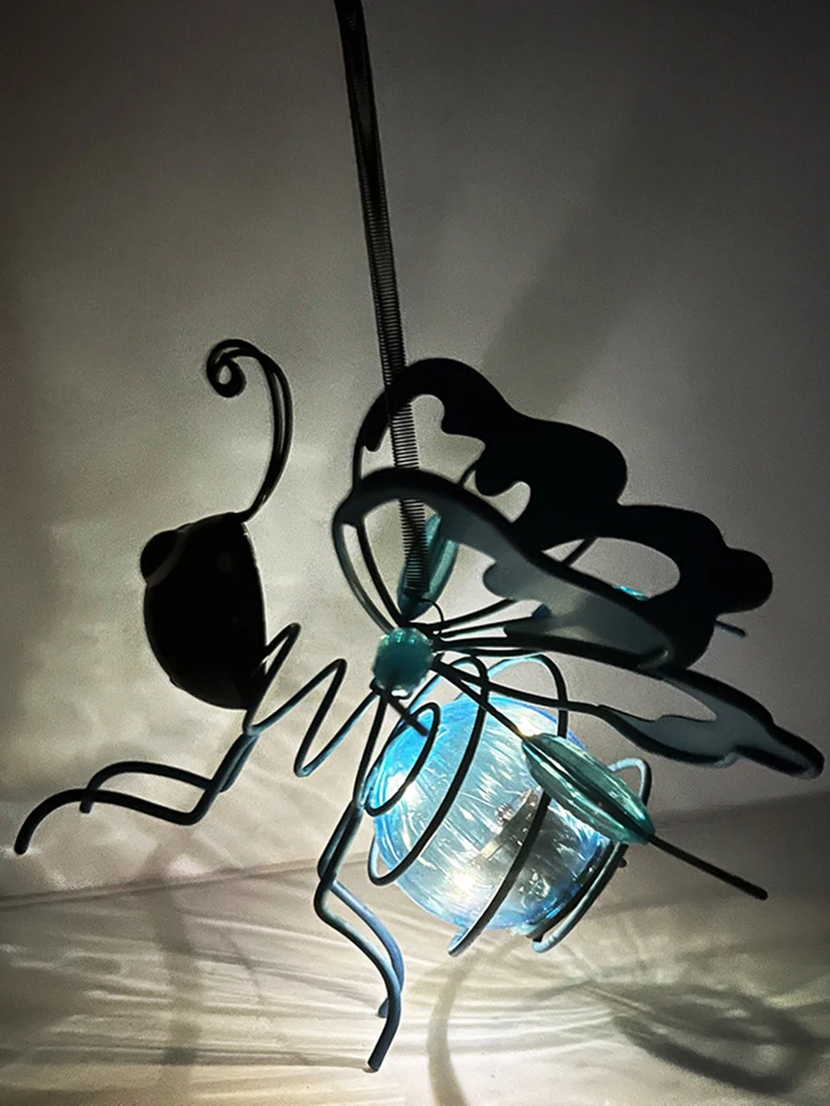 Solar Hanging Bee Light 5