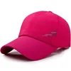 Simple Solid Color Adjustable Baseball Cap Golf Camping Outdoor Travel Sun Hat Lightweight Sunshade and Quick Drying Mesh Cap 3