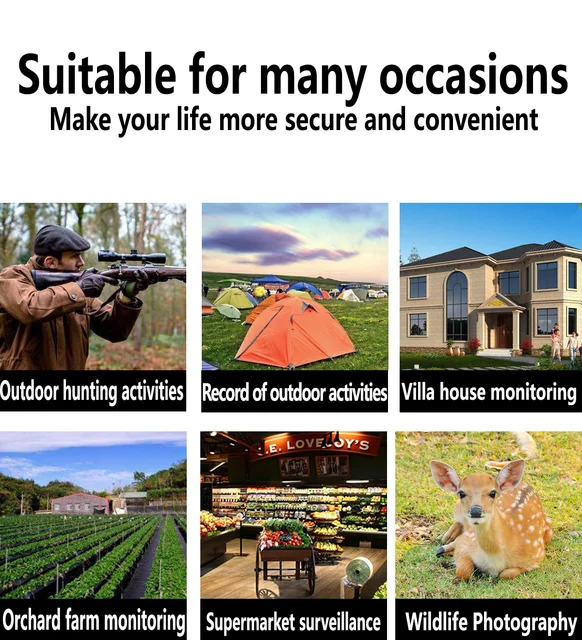 4K 30MP Hunting Trail Camera Waterproof Infrared Night Vision with 2.0 Inch Display Wildlife Monitoring Scouting Photo 4