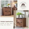 Farmhouse 30" Filing Cabinet with 2 Drawers for A4/Letter/Legal Size Documents - Stylish Office Storage Solution 6