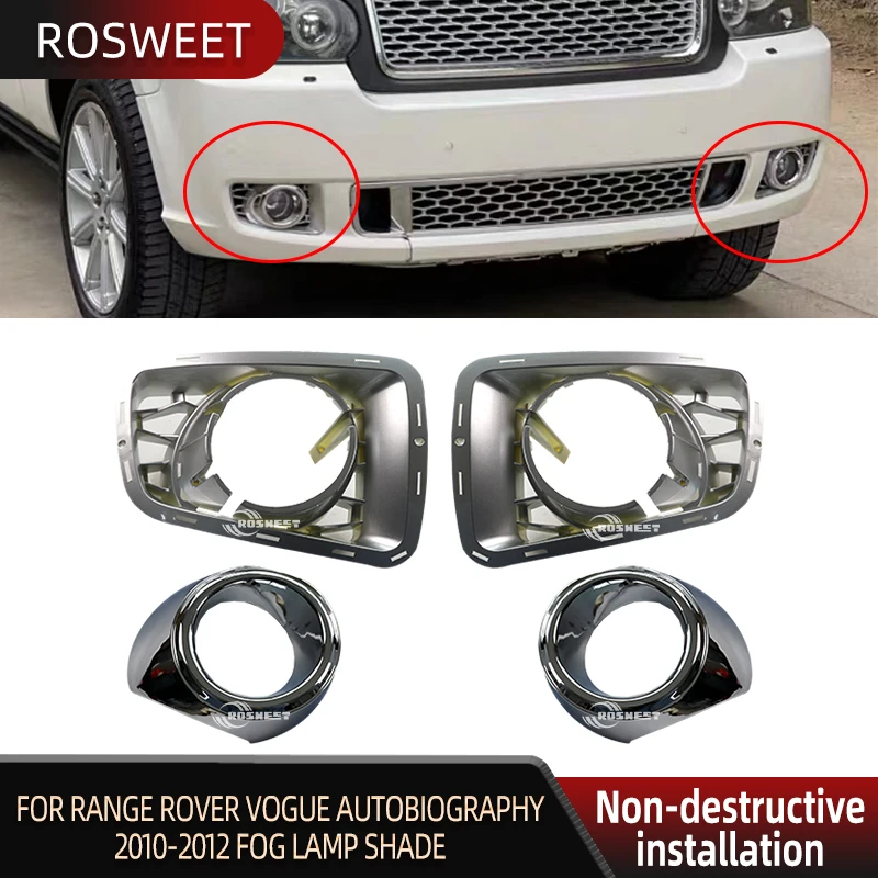 

Передняя противотуманная фоторамка для Land Rover Range Rover Vogue 2010-2012, автобиография, противотуманная фара LR023704 LR023703