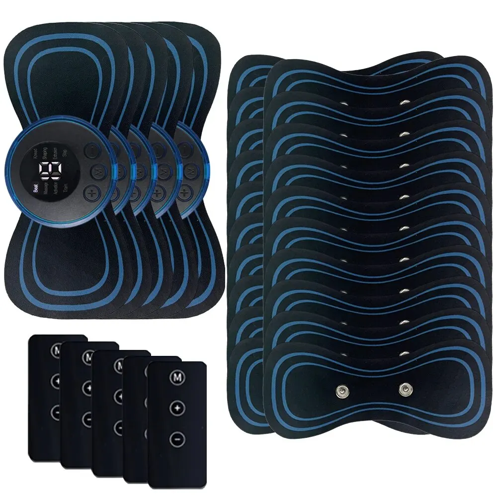 مدلك الرقبة الكهربائي محمول ذكي EMS قابل لإعادة ال...