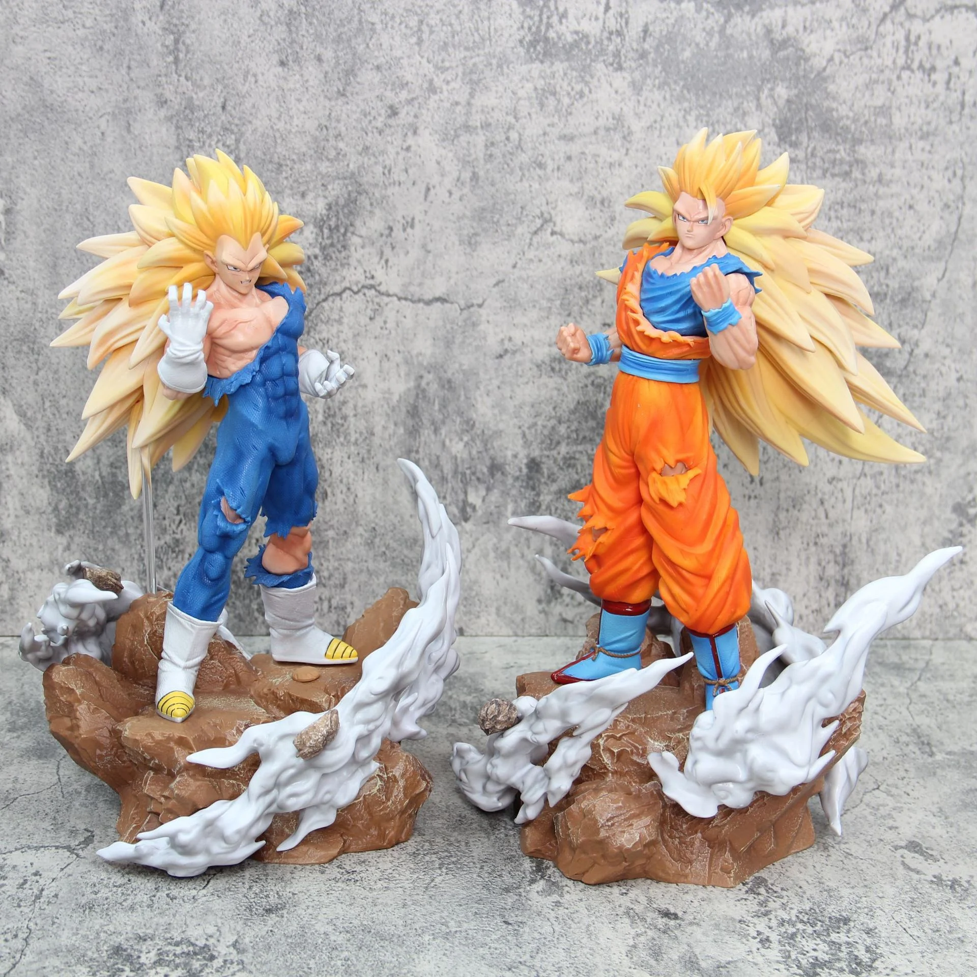 

Dragon Ball Son Goku Vegeta IV Figure 36cm Super Saiyan 3 Oversize Anime Figures Saiyan GK Action Figurine Model Collection Toy