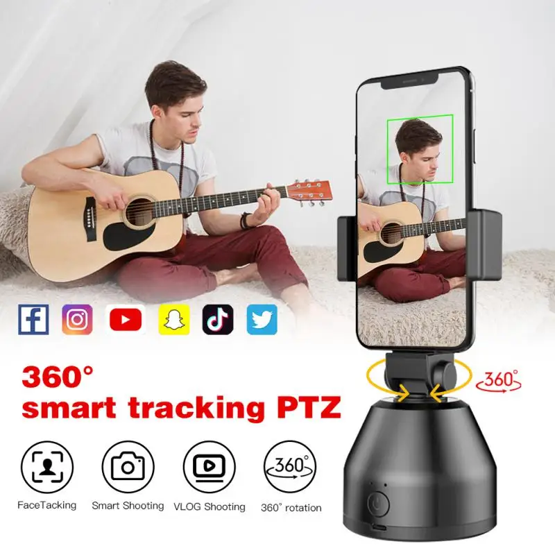 Rotazione Face Tracking Selfie Stick Treppiede All-In- Object Tracking Holder Fotocamera Gimbal Photo Vlog Live Video Record