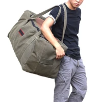Large Capacity Canvas Duffle Bag for Travel 40L 60L 120L Sports Outdoor Carry On Luggage Tote Duffel Overnight Weekender Bag 1