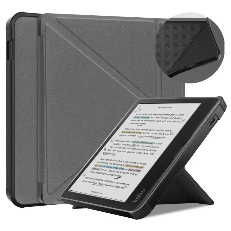 Premium Multi-folding Stand eReader Cover with Auto Wake/Sleep Feature