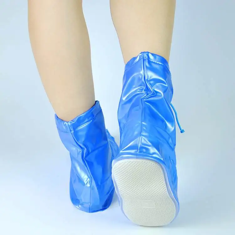 두꺼운 야외 여행용 방수 미끄럼 방지 신발 커버, 내마모성 어린이 신발 커버, 세탁 가능한 신발 액세서리