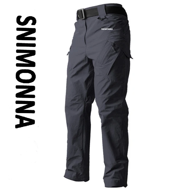 Spring/Summer Waterproof Fishing Pants Tactical Pants X9 Mountaineering Training Suit Multi Pocket Hunting