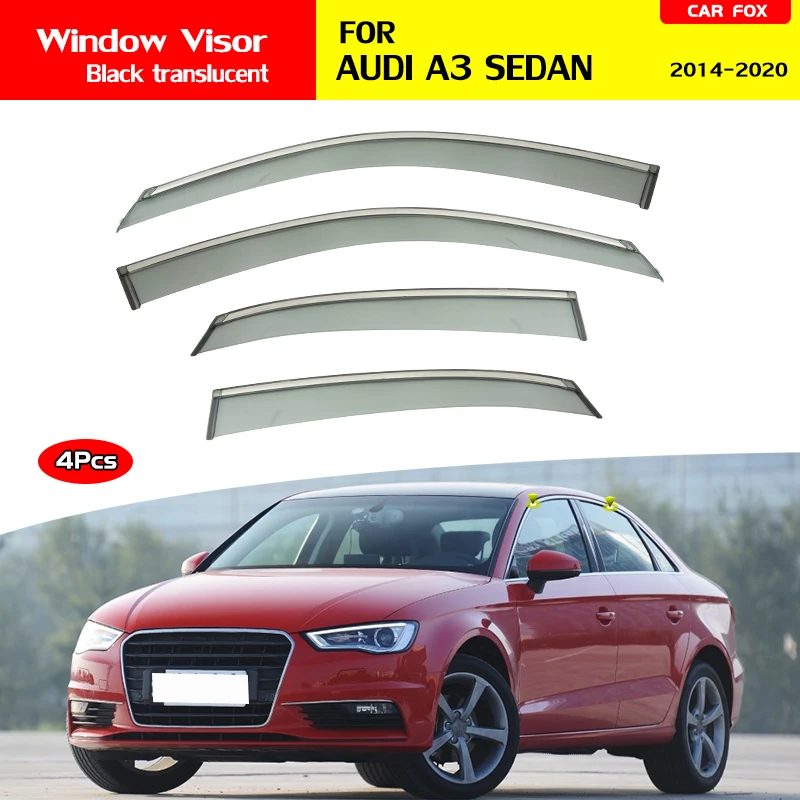 For Audi A3 20142020 Limousine Accessories Deflectors Windscreens Rain