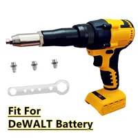 Fit For Dewalt 20V Battery Brushless Rivet Gun 2.4-4.8mm Cordless Rivet Nut Gun Drill Insert Automatic Riveting Power Tools 1