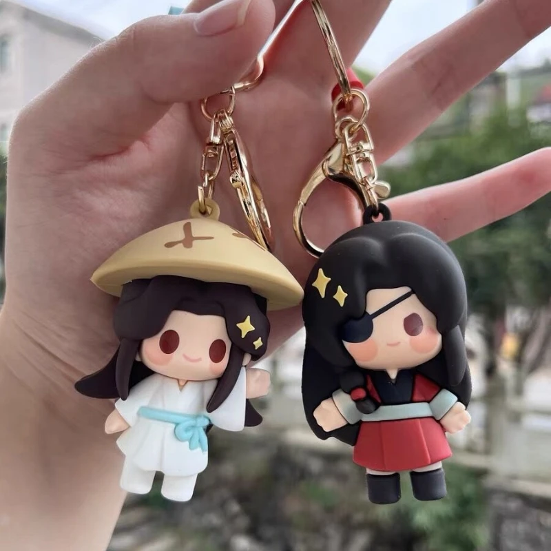 Tian Guan Ci Fu Tgcf Xie Lian Hua Cheng Bl Soft Glue Keyring Phone