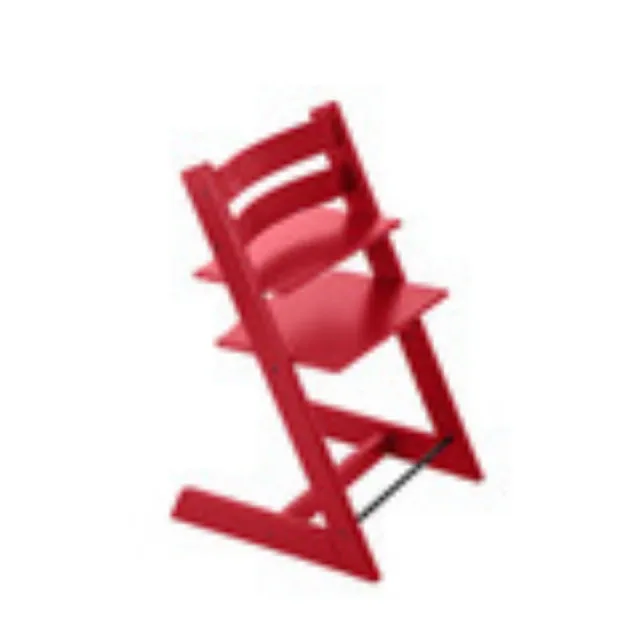 Adjustable Wooden Baby High Chair - Multi-Function Convertible Feeding Seat with Removable Tray & Safety Harness 6