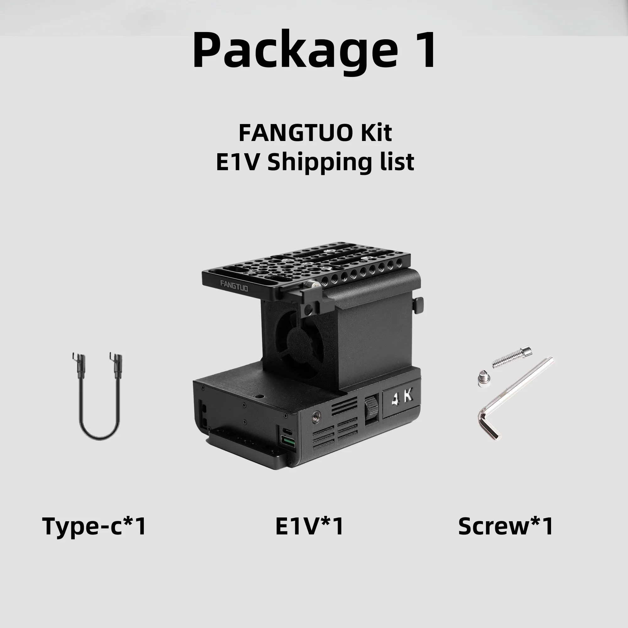 Sony ZV-E1 Camera Cage Cooler, Cinema Camera Kit & V-Mount Battery Expansion e1
