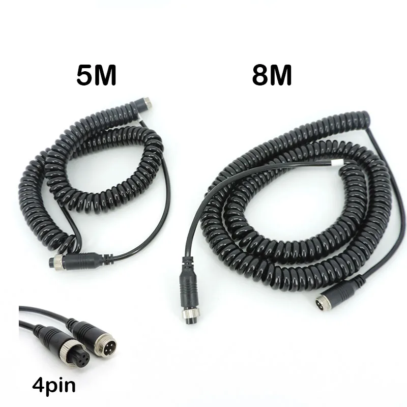 1/3/5/10/20M 4 Pin GX12 12mm core maschio a femmina Estensione Aviazione Connettore Video Cavo di alimentazione per auto Camion Bus Monor fotocamera  13