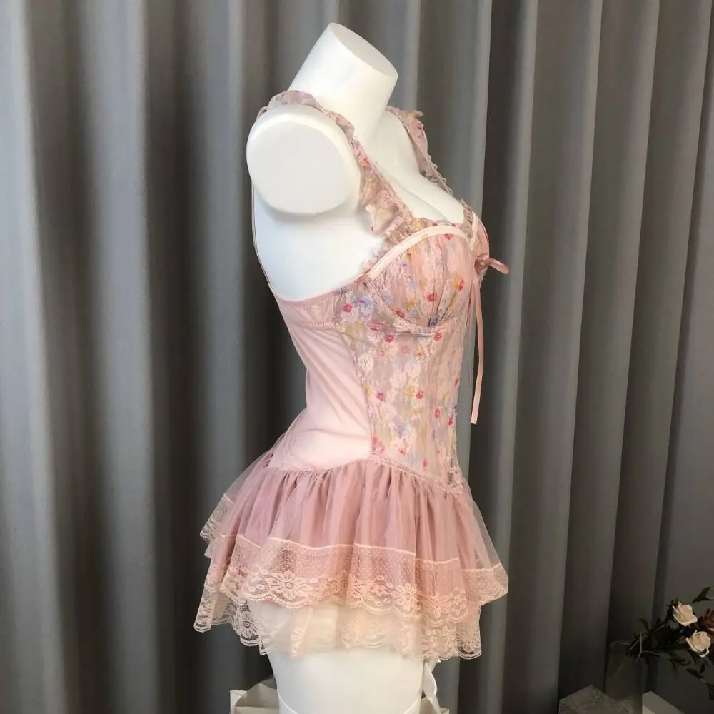 Chest Pad Nightdress