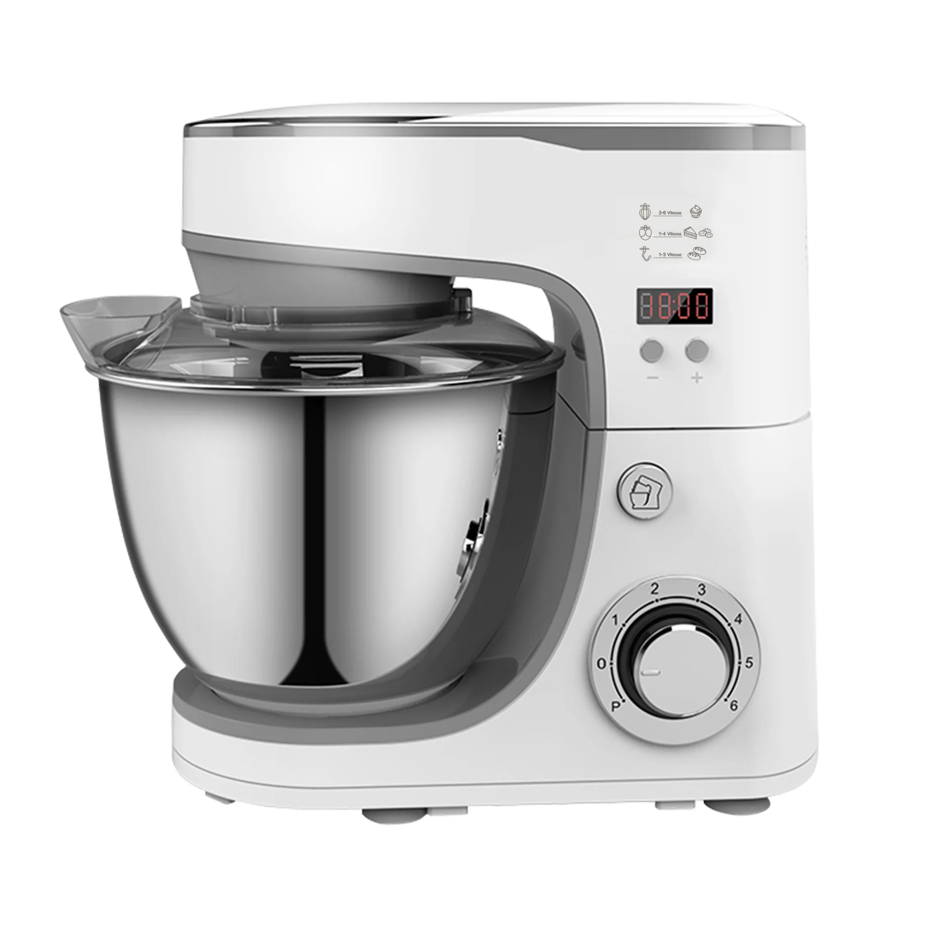 

Home Kitchen Machine SUS304 stainless steel dough hook Chef Blender Cake food rack blender OEM