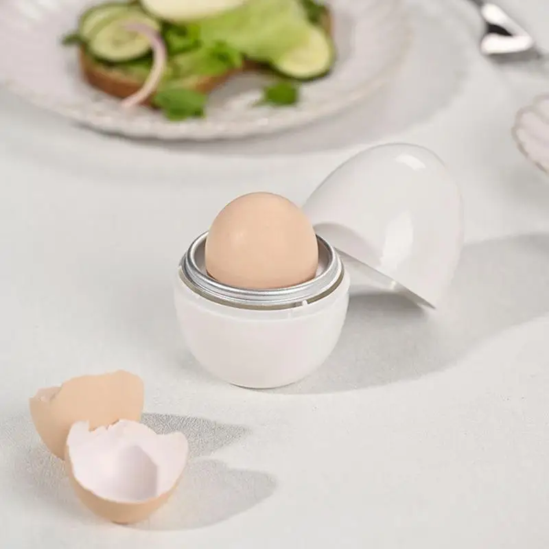 Microwave Egg Cooker 4 Cavities Egg Cooker For Microwave Egg Boiler For Hard Boiled Eggs Microwavable Egg Poacher Cooking