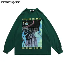 

Oversized T-shirt 2022 New Print Cotton O-neck Men T-shirt Streetwear Casual Hip Hop Loose Harajuku Spring Top Men's Clothing