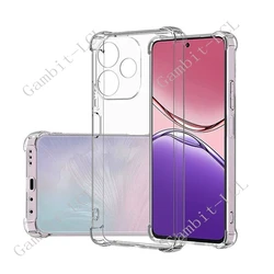 Universal Back Ring Holder Bracket Phone Case with TPU Soft Cover - OPPO A5 Pro 4G (TPU Case Clear)