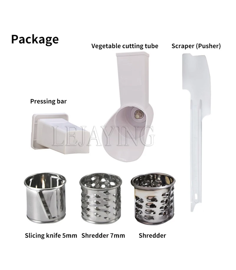 Description Picture 6 of itemElectric Cheese Slicer Commercial Automatic Shredder Mozzarella Shredding Cheese Grater Household Cheese Slicing