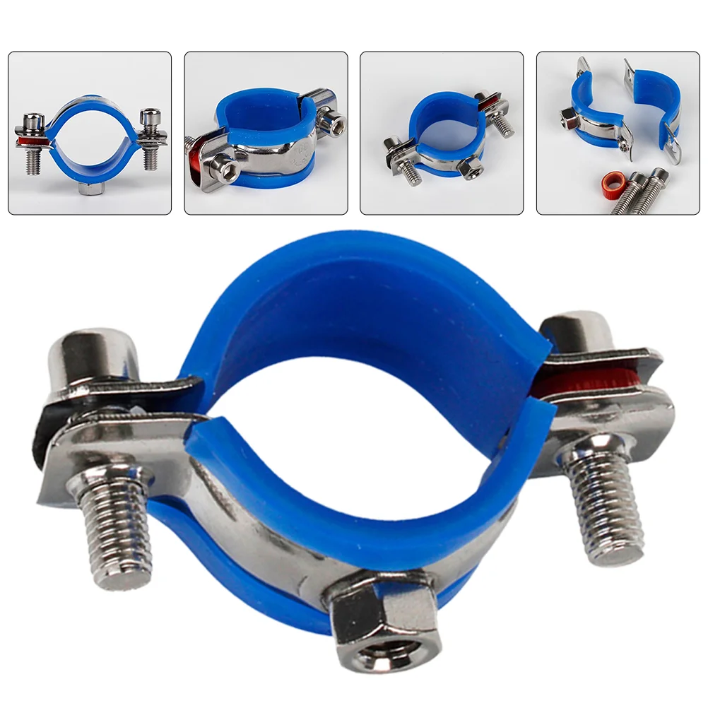 2 Pcs Office Chair Protector Stop Sinking Saver Replacement Piston Clamp Kit Stainless Steel for