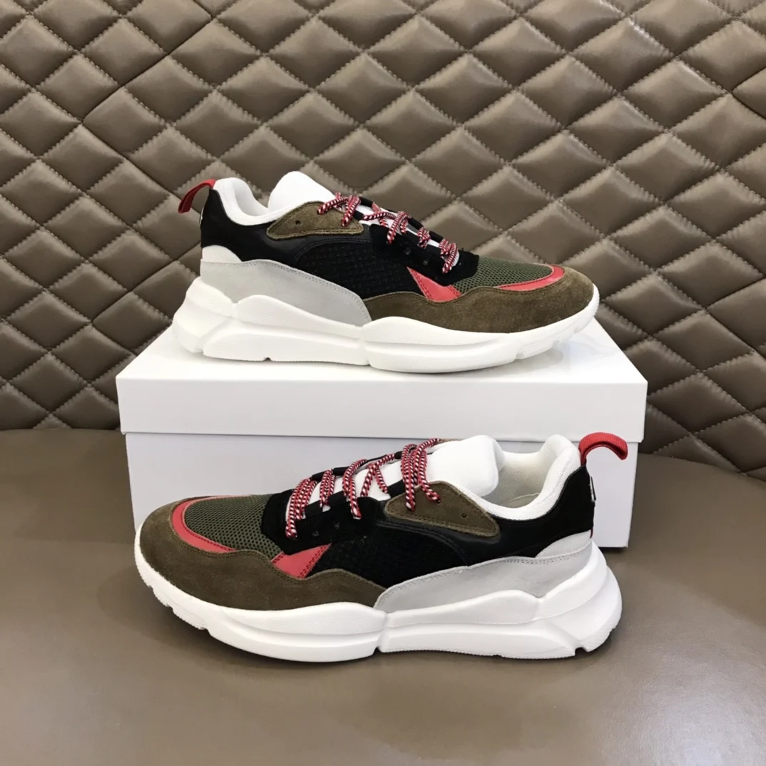 

Mon Brand Shoes Korean Fashion Shoes For Men Harajuku Multicolor Patchwork Lace-up Sneakers Casual Sports Men's Sneakers