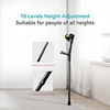 Forearm Crutches for Adults Foldable Elblow Crutch Adjustable Height with Anti-Drop Cuff Forearm Crutches for Walking 4