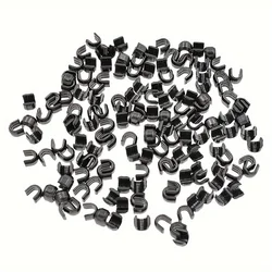 Multi - Colored Aluminum Alloy Zip Suit - Durable and Versatile for Jackets, Suitcases, and Boots (150pcs - black)