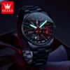 OLEVS Luxury Wheel Men's Watch Waterproof Rotary Sport Car Rim Man Quartz Watch High Quality Fashion Best Selling Luminous Watch 5