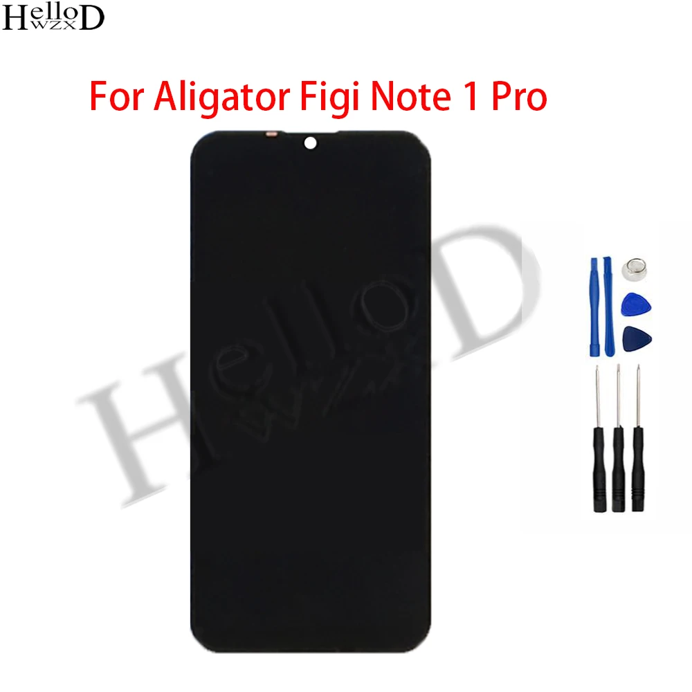 

100% Tested LCD Display For Aligator Figi Note 1 Pro LCD Display Touch Screen Digitizer Assembly Replacement Parts+tools