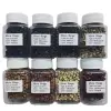 1 Bottle 4.5mm*2.5mm*3mm Silicone Micro Ring/Link/Bead Hair Extensions Tools 12 Colors Optional 1