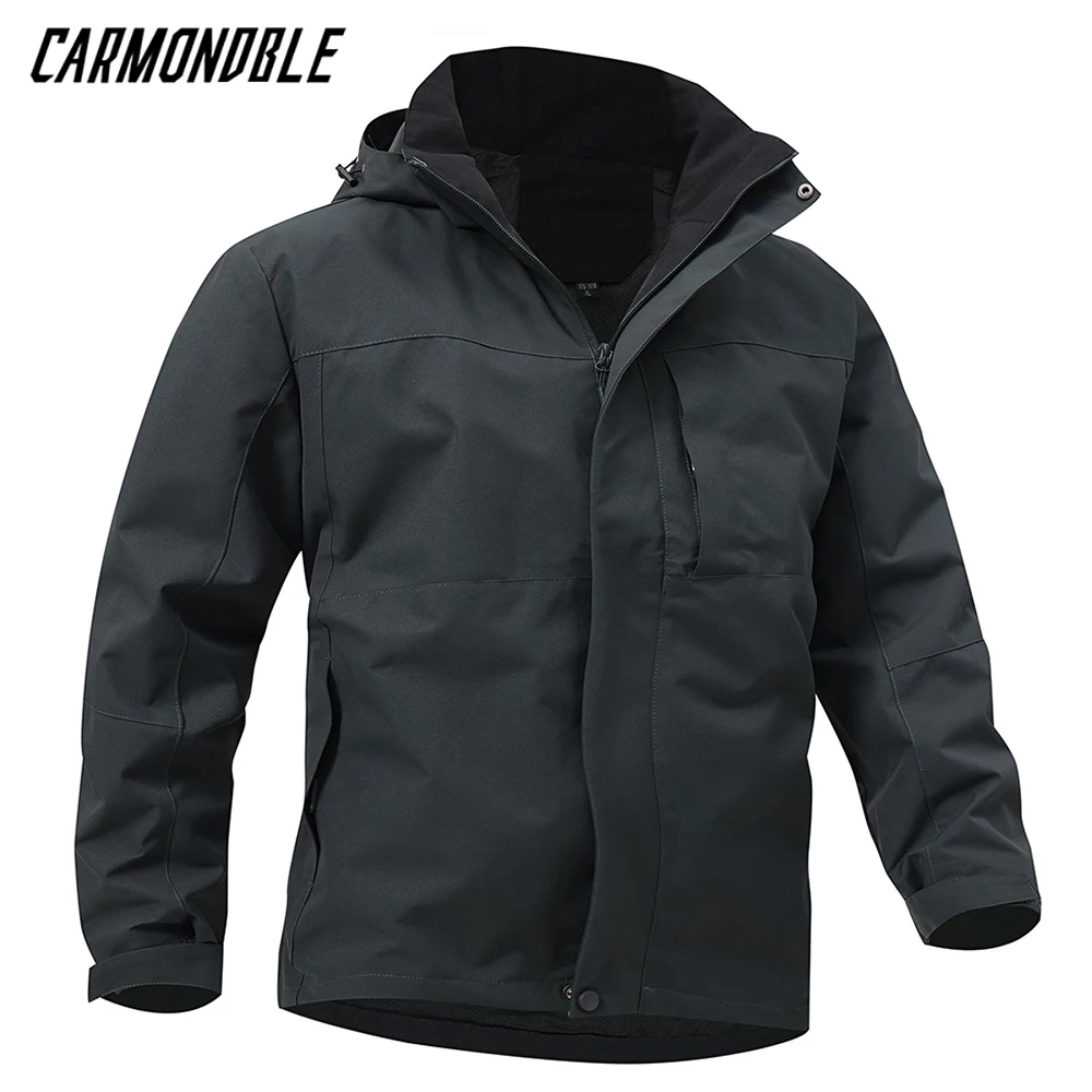 CARMONDBLE Bicycle Clothing Cycling MTB Jacket Waterproof Man's Motocross Coat Mountain Bike Outerwear Ropa Para Ciclismo Hombre