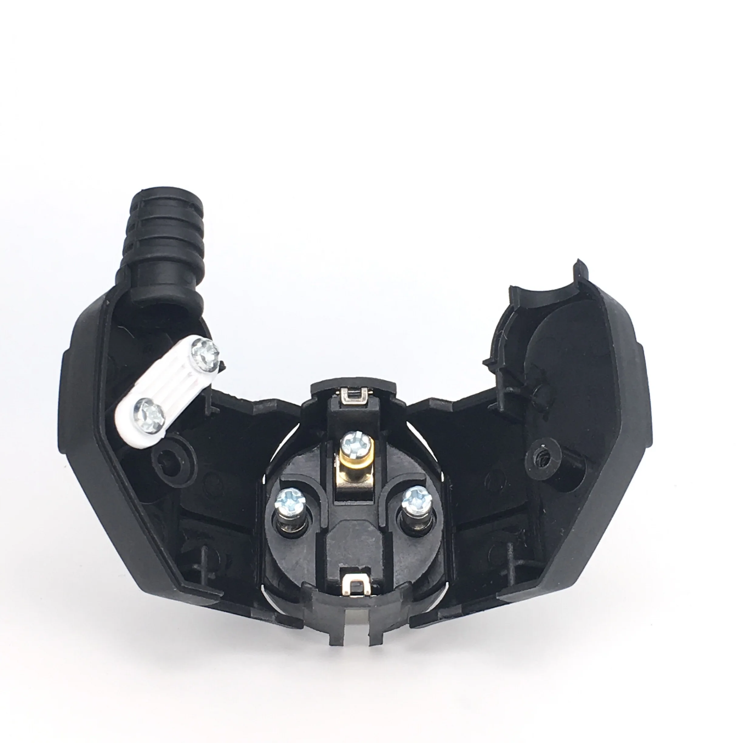 Repalcement EU AC Outlet Spain Korea Rewireable Socket Outlet Male Female Wiring Plug Extension Cord Cable Connector Power Cable