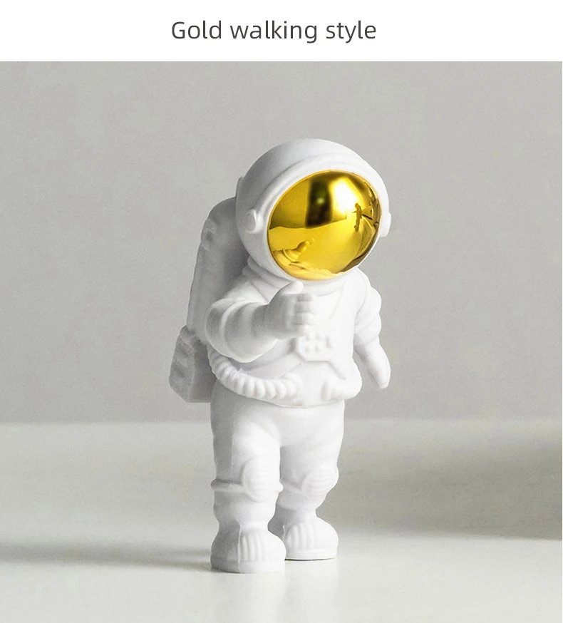 Adornos de astronauta de escritorio, decoración de verano, regalos creativos de cumpleaños, regalos de inauguración de l
