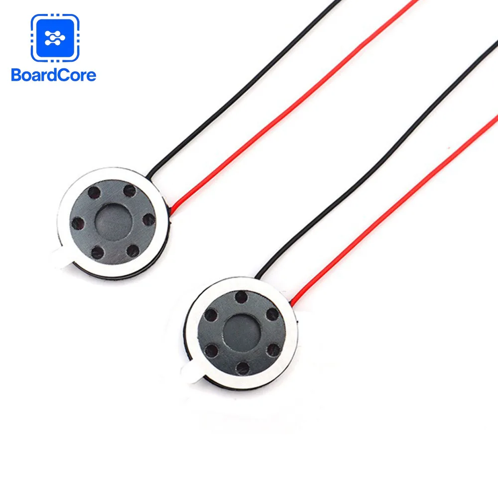 18×4.0MM 시끄러운 스피커 휴대전화 소형 스피커 오디오 5PCS 원형 8옴 1W 스피커 직경 18mm
