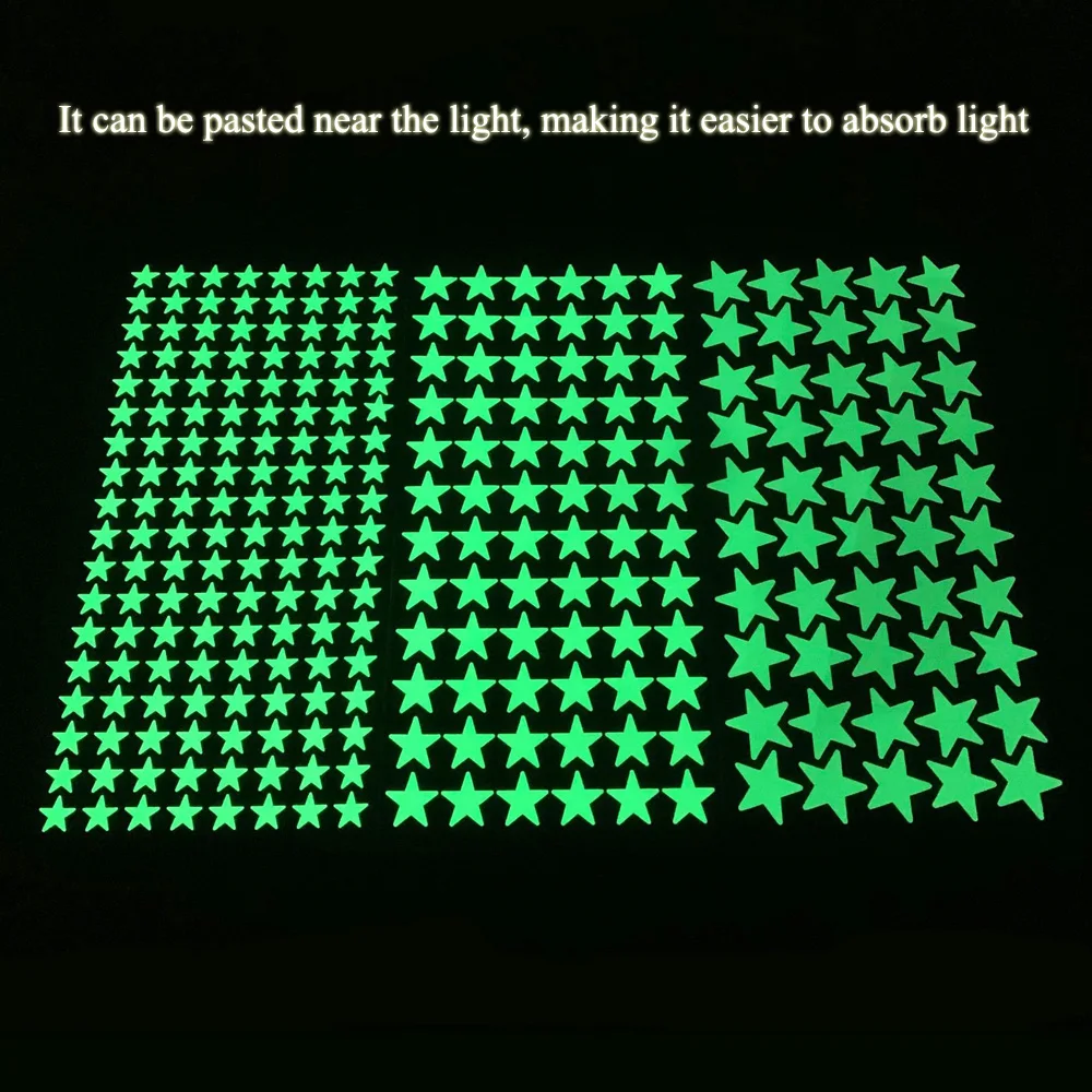 Luminous Stars Wall Stickers Home Decoration luminous wall stickers