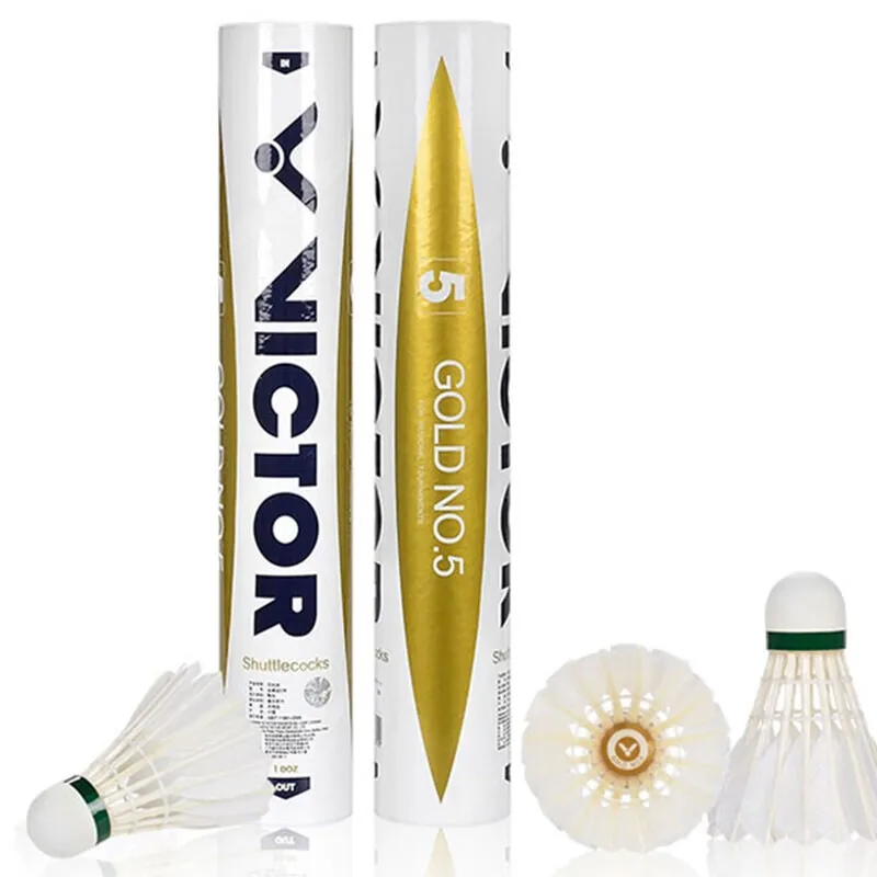 Original V Badminton Shuttlecock Gd5 High Level Gold 5 For