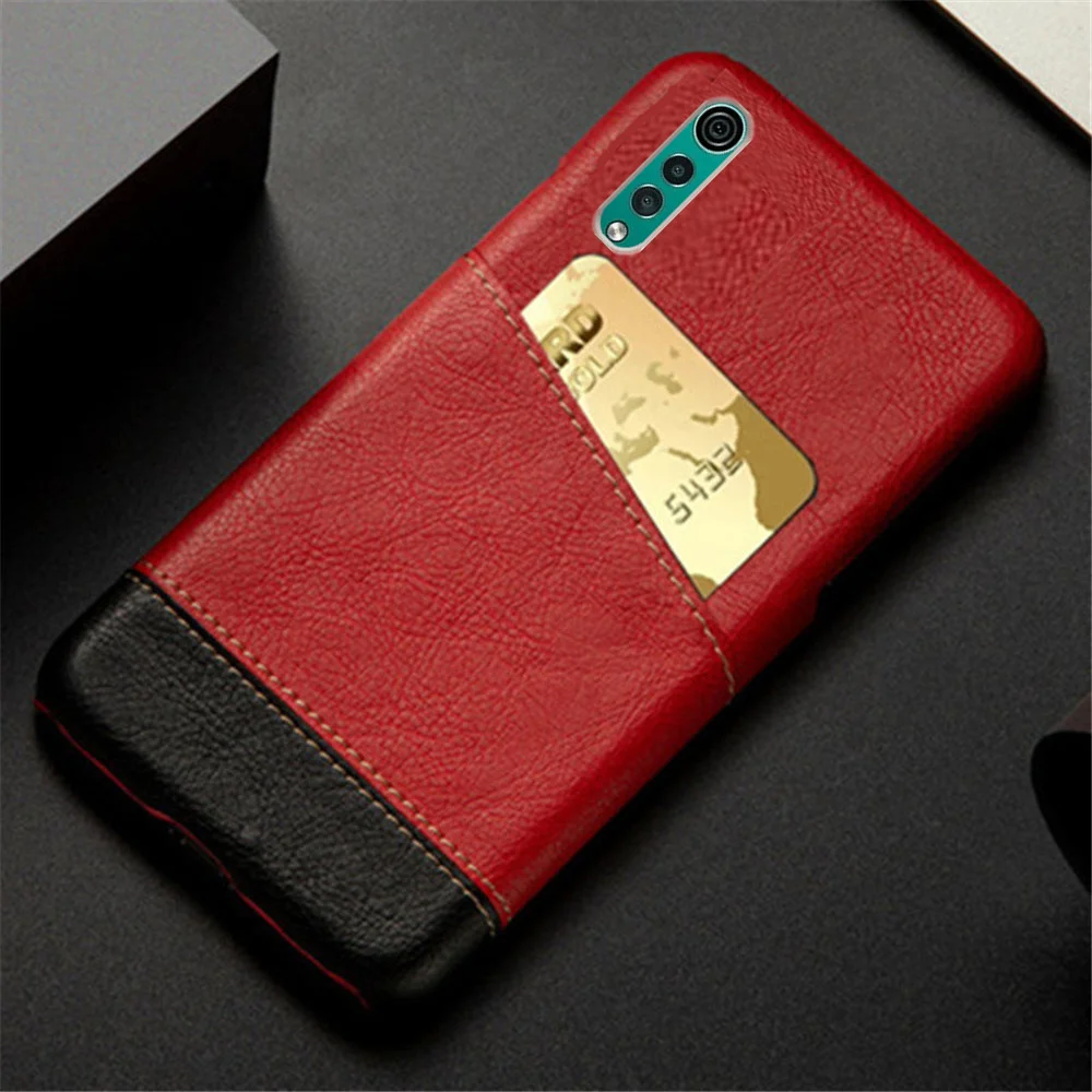 Lg Velvet Mixed Splice Custodia Per Carte Di Credito In Pelle Pu Per Lg Velvet 5G Cover Per Portafoglio In Tessuto Per Lg Velvet Lm-G910Emw Per Lg Vel