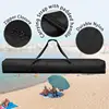 With Shoulder Strap Umbrella Storage Bag Fishing Rod Bag Foldable Black Oxford Cloth Anti-Dust Protective Covers Chairs Outdoors 5