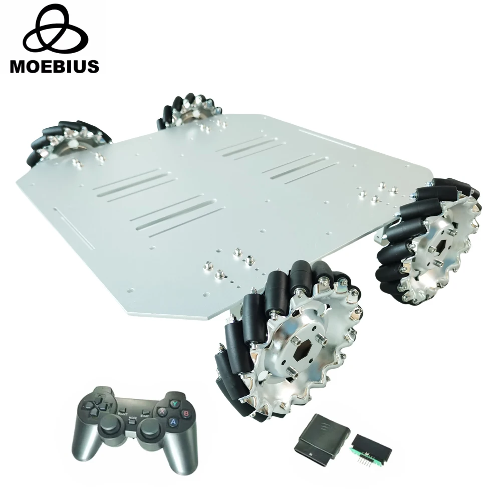 thumbnail interactive-video image 1 of Swaytailpremium 97mm Mecanum Wheel For Agv Robot Car Chassis Omni 1 of 9