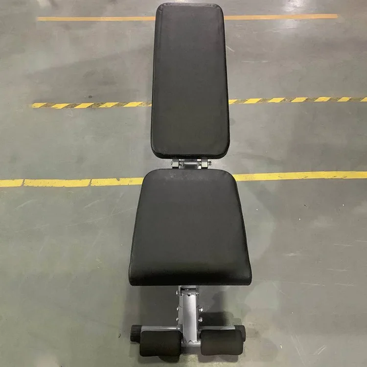 Wellshow Home Use Adjustable Foldable Fitness Bench Press Exercise Press Weight Lifting Gym Weight Bench With Leg Extension