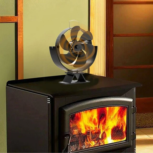 Fireplace Stove Fan | Fireplace Pots Fan | Log Burner - Heat Powered  Fireplace Stove Fan - Aliexpress